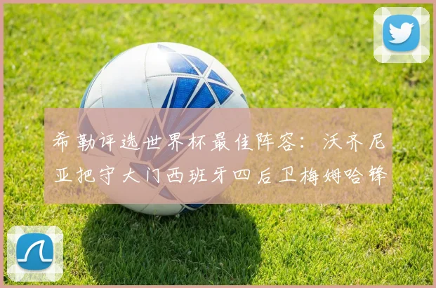 希勒评选世界杯最佳阵容：沃齐尼亚把守大门西班牙四后卫梅姆哈锋线领衔